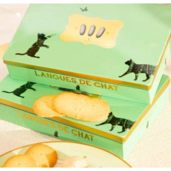 boites de langues de chat patisiere